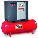 Винтовой компрессор FINI K-MAX 1508-500F ES VS   на ресивере, с осушителем, с частотным преобразователем