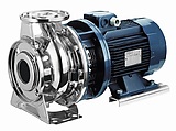 Консольно-моноблочный центробежный насос Ebara 3LMHSW/I 65-200/18,5 IE3 (Артикул 1349189104I) с унифицированным двигателем с 4 полюсами из нержавеющей стали AISI 316 