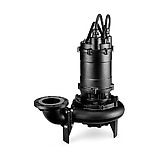 Погружной фекальный дренажный насос Ebara 65DSF522.4T2BL (Артикул 1875000397) рабочее колесо полуоткрытого типа с 
зазором из чугуна 