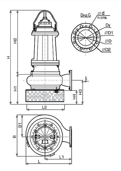 Погружной дренажный насос Иртыш ПД 100/315.317110/2-016   