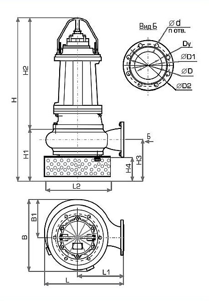 Погружной дренажный насос Иртыш ПД 32/200.196-5,5/2-016   