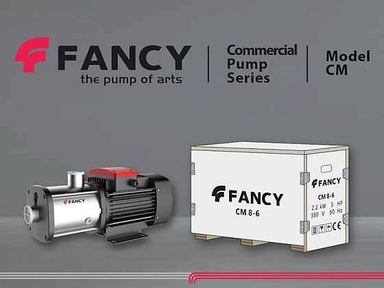Горизонтальный многоступенчатый насос FANCY CM