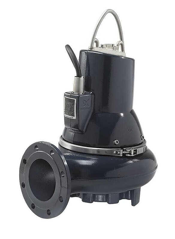 Погружной фекальный насос Grundfos SL1 канализационный насос  с одноканальным рабочим колесом