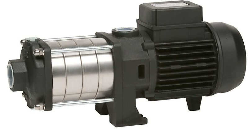 Многоступенчатый горизонтальный центробежный насос SAER OP 32/5 V230   с удлиненным валом электродвигателя и принудительным охлаждением