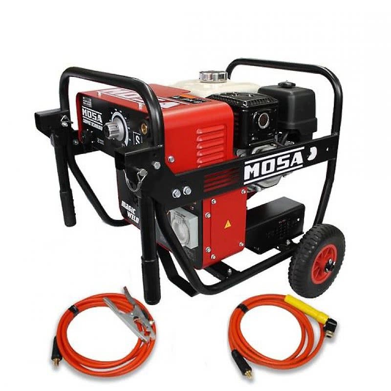 Универсальный бензиновый сварочный агрегат MOSA CHOPPER Magic Weld 200  c двигателем HONDA
