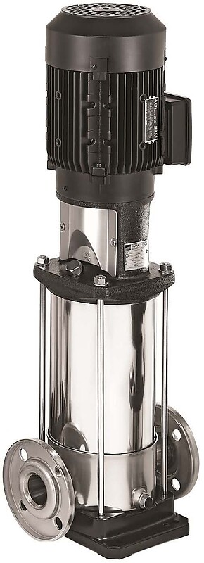 Вертикальный многоступенчатый центробежный насос Ebara EVMSL15 2F6 HQGQ1EG E/3 ETM (Артикул 26662120025)  из нержавеющей стали AISI 316 (EN 1.4401) 