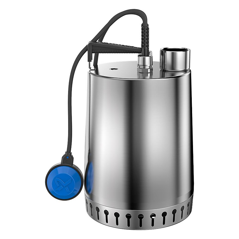 Вертикальный одноступенчатый погружной дренажный насос Grundfos Unilift AP12.40.06.A.1  из нержавеющей стали со встроенной термозащитой