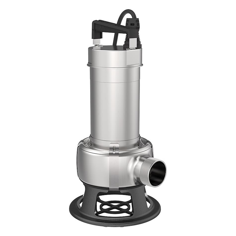 Вертикальный одноступенчатый погружной дренажный насос Grundfos Unilift AP50B.50.11.1.V  из нержавеющей стали со встроенной термозащитой
