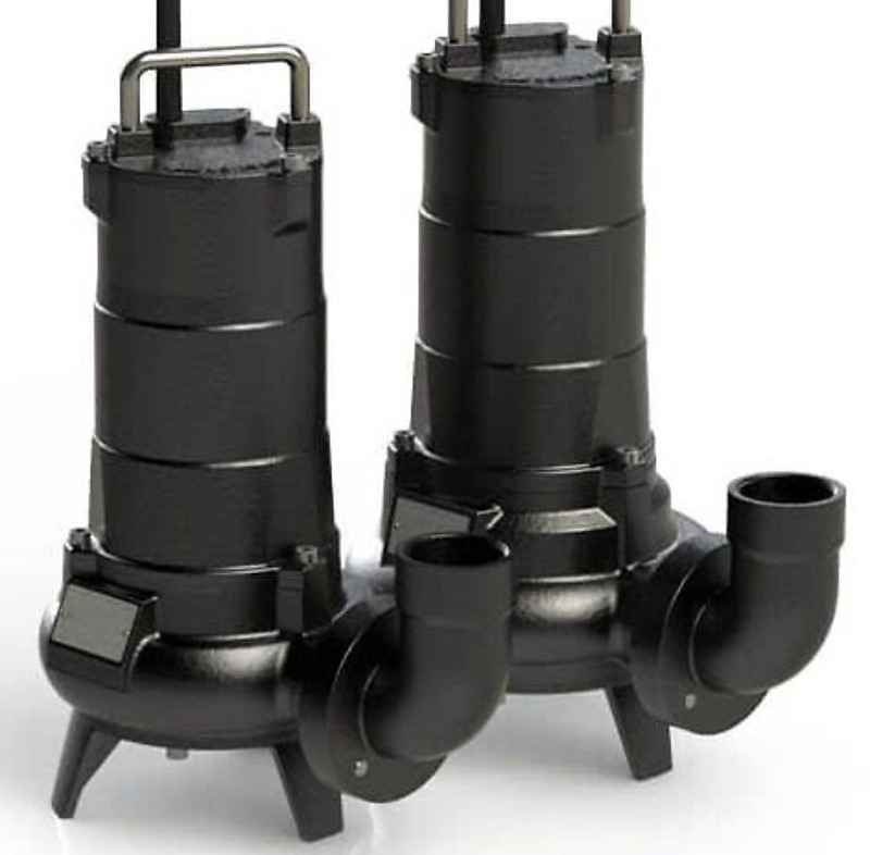 Погружной фекальный насос Hydropompe F 202М   с одноканальной крыльчаткой