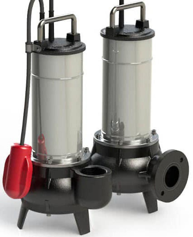 Погружной фекальный насос Hydropompe F 92.12XTV с термозащитой   с крыльчаткой Vortex и с термозащитой