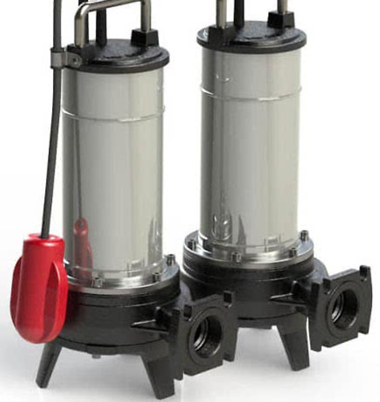 Погружной фекальный насос Hydropompe FTR 128M/G   с измельчителем