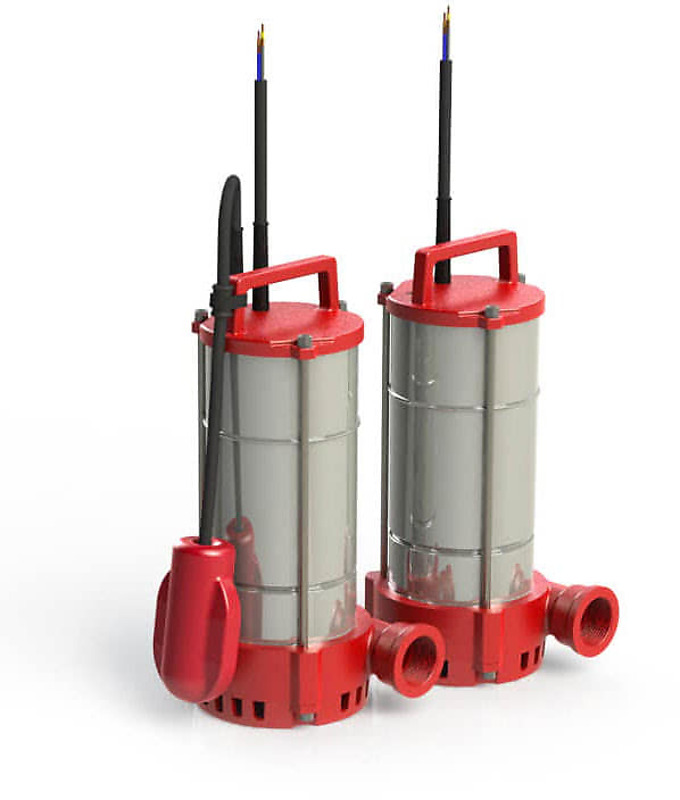 Погружной дренажный насос Hydropompe HYDRO   с открытым рабочим колесом