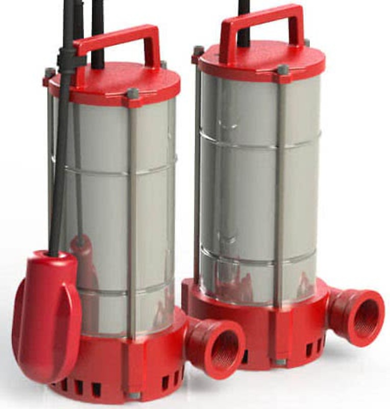 Погружной дренажный насос Hydropompe HYDRO 3XM   с открытым рабочим колесом