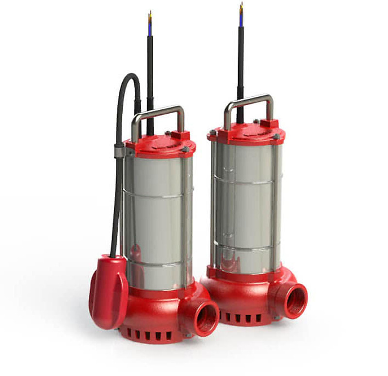Погружной дренажный насос Hydropompe HYDRO   с открытым рабочим колесом