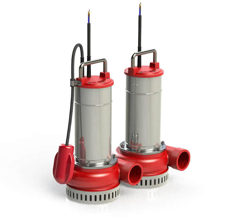 Погружной дренажный насос Hydropompe HYDRO   с открытым рабочим колесом