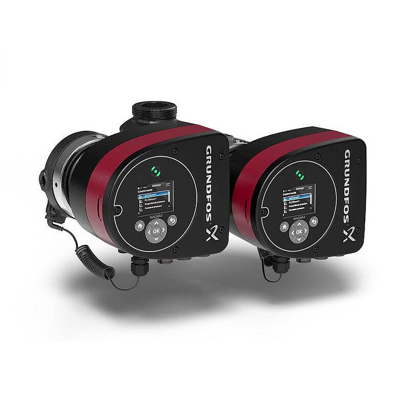 Циркуляционный насос Grundfos MAGNA3 D 32-40  С Корпусом Из Чугуна С Электродвигателем На Постоянных Магнитах и С Резьбовым Соединением