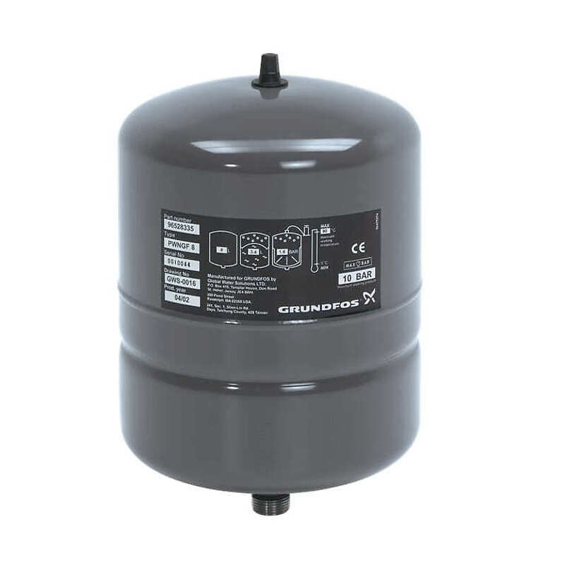 Ветикальный мембранный бак Grundfos GT   