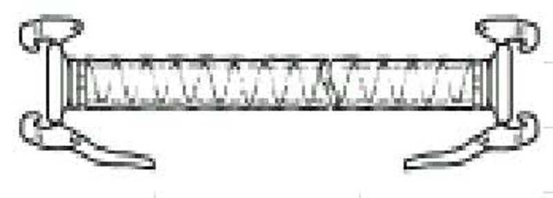  Переходник TRASFLEX FF D.40X1 4810013666  (PVC) Диаметр входа: 40 мм, Диаметр выхода: 40 мм