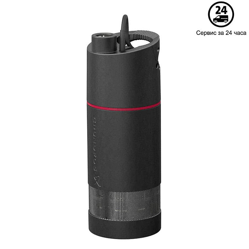 Погружной колодезный насос Grundfos SB бесшумный из композитных материалов и нержавеющей стали 